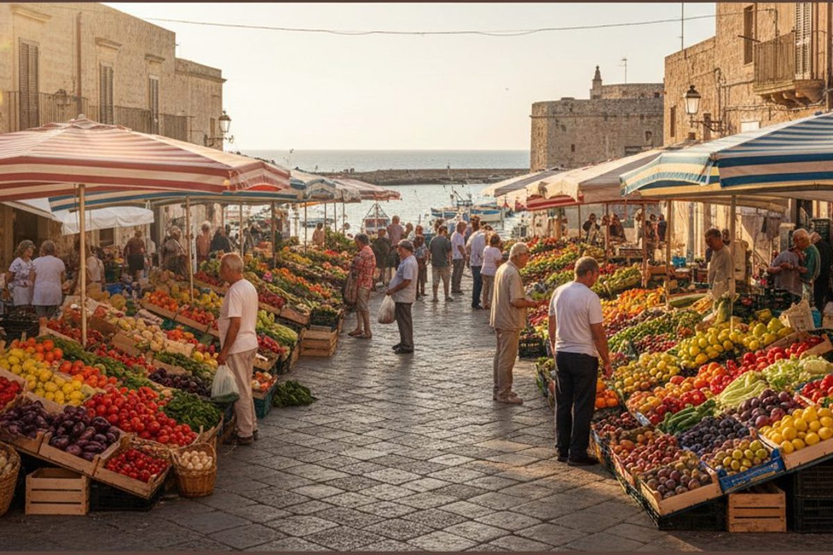 Mercato settimanale di Gallipoli