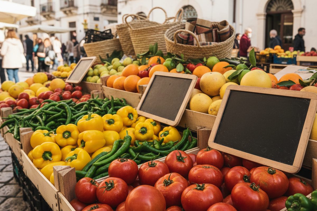 Mercato settimanale di Lecce